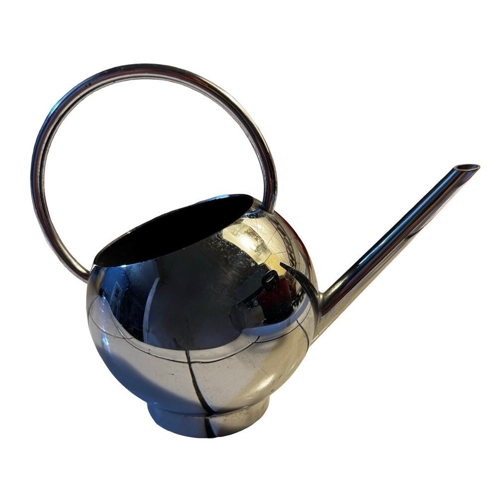 Chase Chrome Art Deco Small Round Syrup Pitcher Russel Wright - Picture 2 of 5